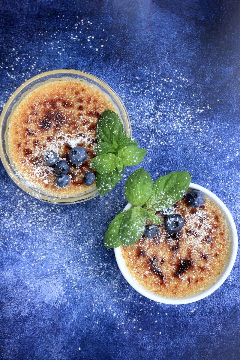 Chai Spiced Creme Brulee